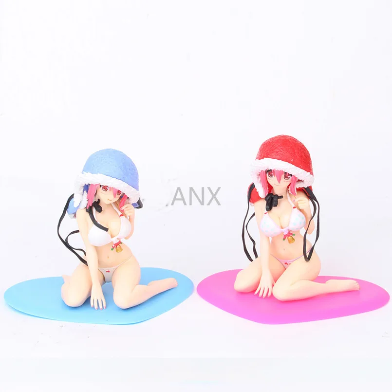 12 см Supersonico Рисунок ПВХ Actian Аниме Коллекция купальник бикини сексуальная девушка