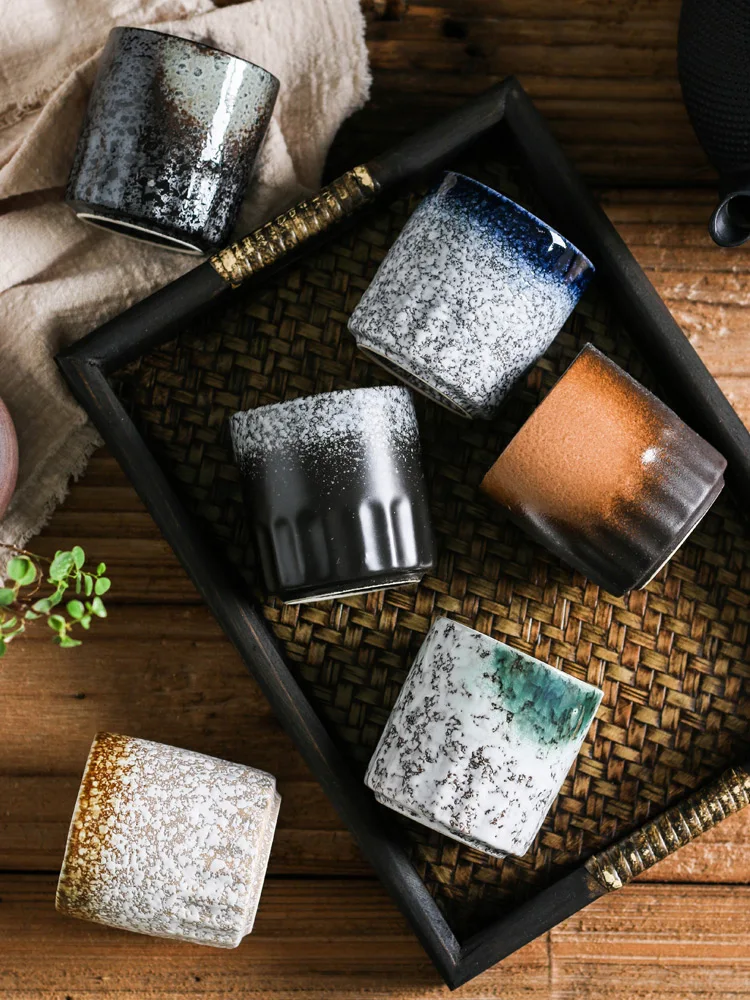 В японском стиле Керамика Чай чашки Eleant фарфор посуда Кофе Стекло для вина