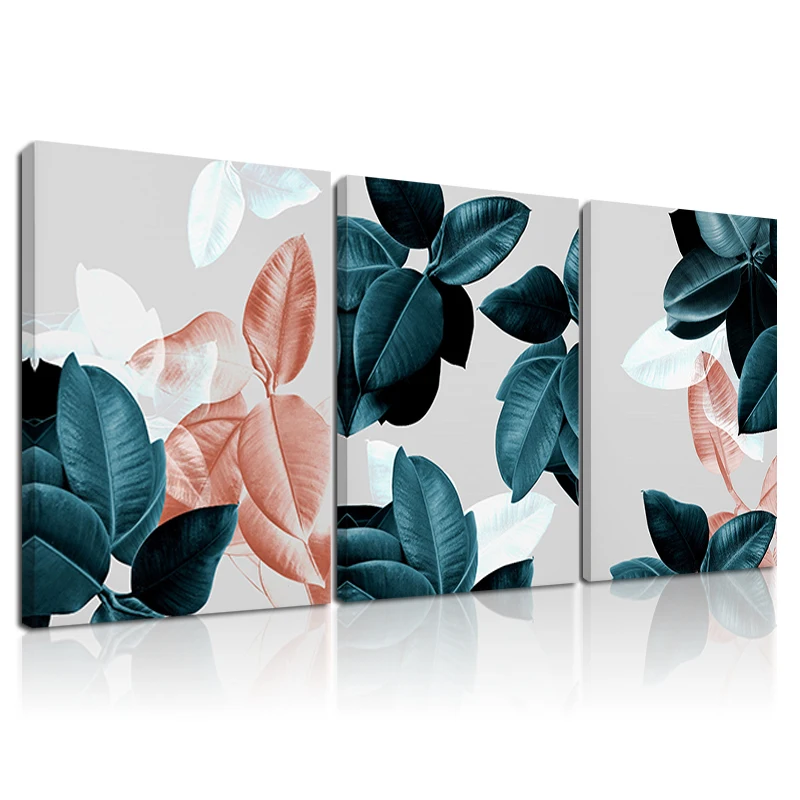 

Abstract Set of 3 Wall Art Home Decor Framed Picture Poster for Living Room Ready To Hang Decoration Picture Canvas Painting