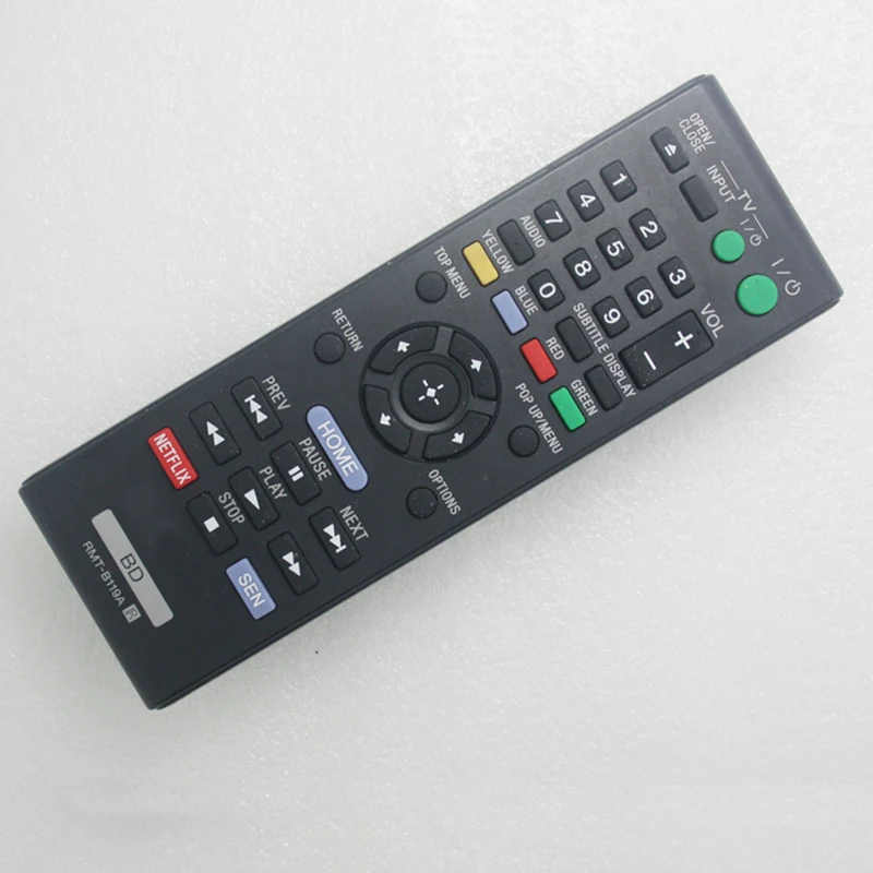 Для sony BDP-S390 BDP-S390W BDP-S490 BDP-S5110 BDP-S590 DVD Дистанционное RMT-B120A