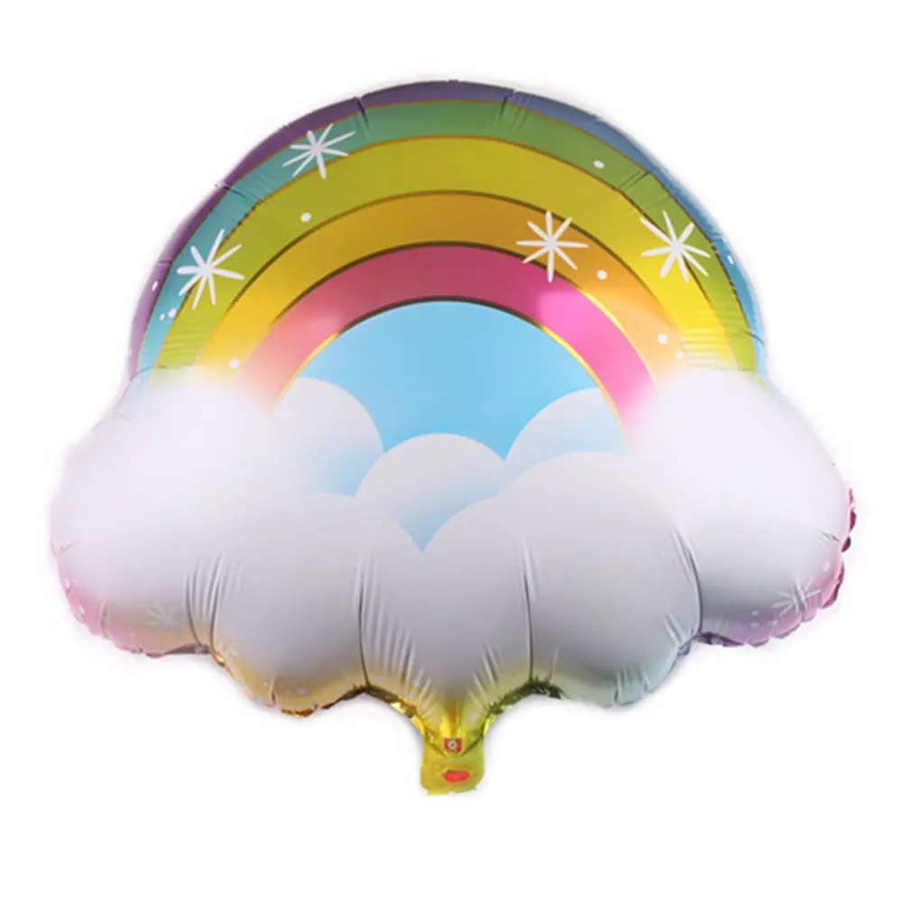 

Rainbow Foil Balloon Happy Birthday Ballons Decorations Kids Inflatable Air Ball Toys Wedding Baby Shower Party Supplies