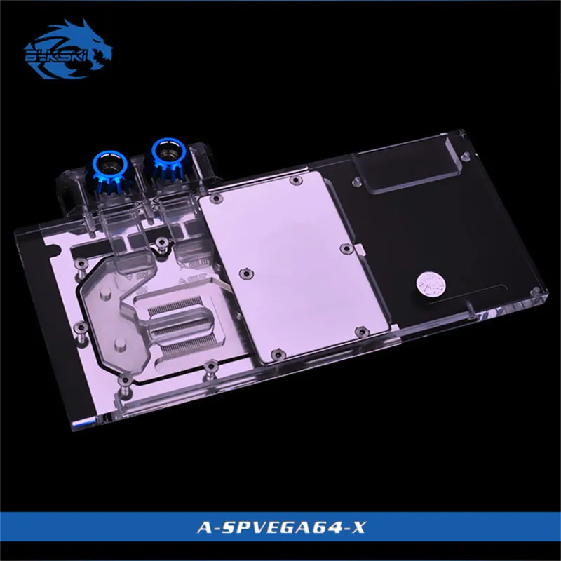 Водяной блок Bykski для видеокарты VGA Sapphire RX Vega 64 8G HBM2|Кулеры и системы охлаждения
