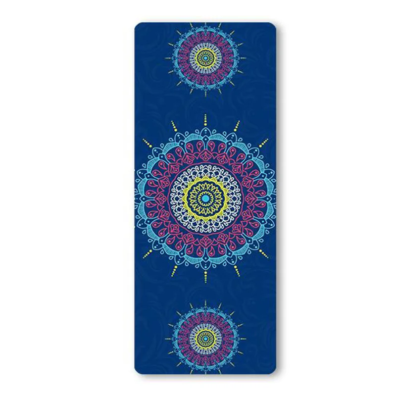 6mm Thickened Various Patterns Yoga Colchoneta Ejercicio Floor Mat For Pilates Tapis Sport Fitness Epais Absorb Sweat Breathable | Спорт и