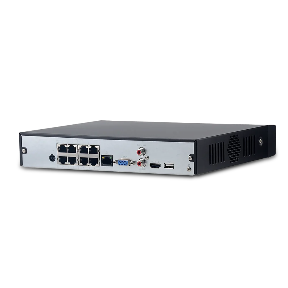 Сетевой видеорегистратор Dahua NVR PoE 4K 8MP 4CH 8CH NVR4104HS-P-4KS2 IVS для IP-Камеры