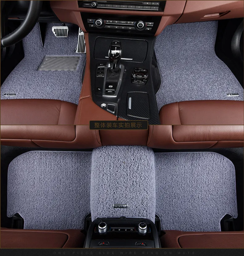 Custom Durable Wire Loop Mats Car Floor Carpets for Mercedes Benz GLK300 GLA200 E260 C180L C200 S/C/GLE/CLA/GLS/G/R/A | Автомобили и