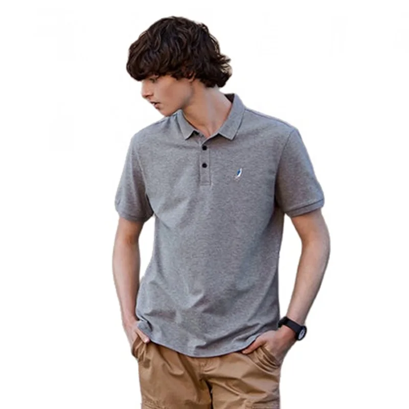 SEMIR 2019 новые летние воротник рубашки поло для мужчин рубашка тенденция футболка с