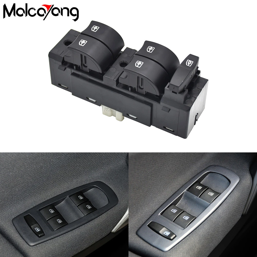 

For Renault Koleos 2008-2016 11Pins High-end Electric Control Power Master Window Lifter Switch Button 25401-JY40B 25401JY40B