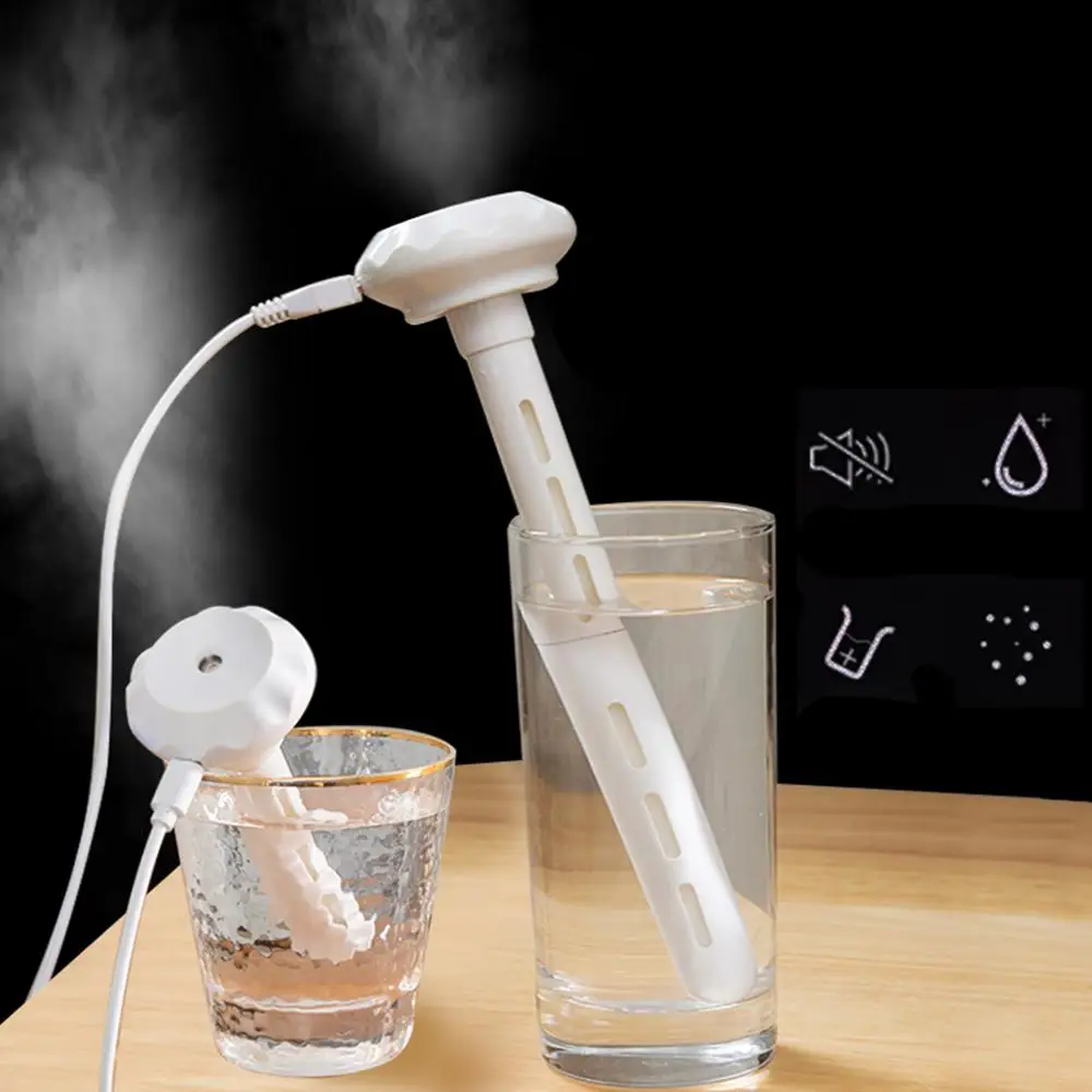 

Home Office USB Portable Air Humidifier Desktop Aromatherapy Essential Oil Water Diffuser Bottle Cup Detachable Humidifier