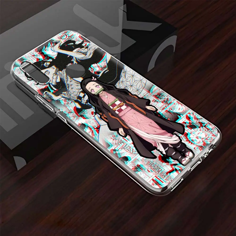 demon slayer kimetsu no yaiba soft case fundas for huawei y6 y7 y9 2019 y9a y9 prime y9s y8s y8p y7p y6p y5p y6s silicone cover free global shipping