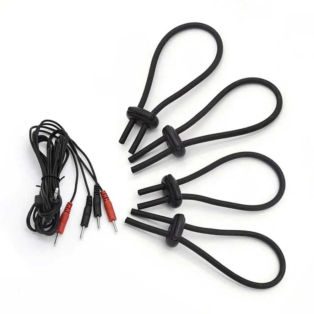 Кольцо для пениса с электрошоком стимуляция кольцо медицинской тематикой