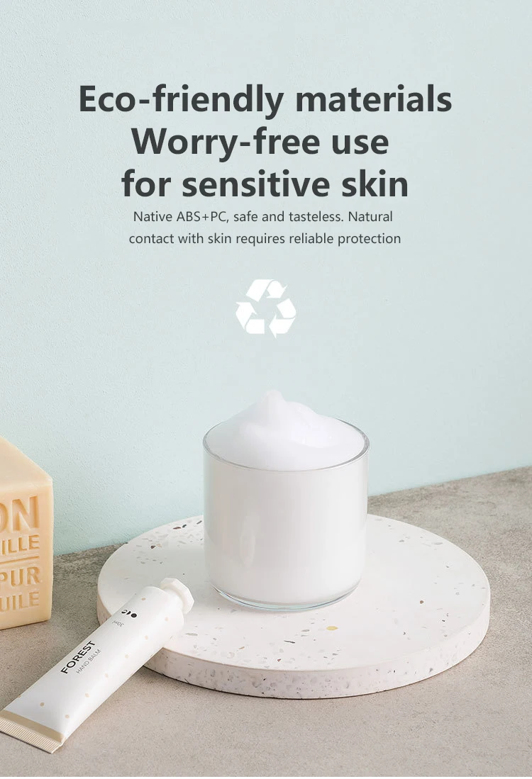 Новый пенопласт для очищения лица чашка мытья тела пузырьковый чайник