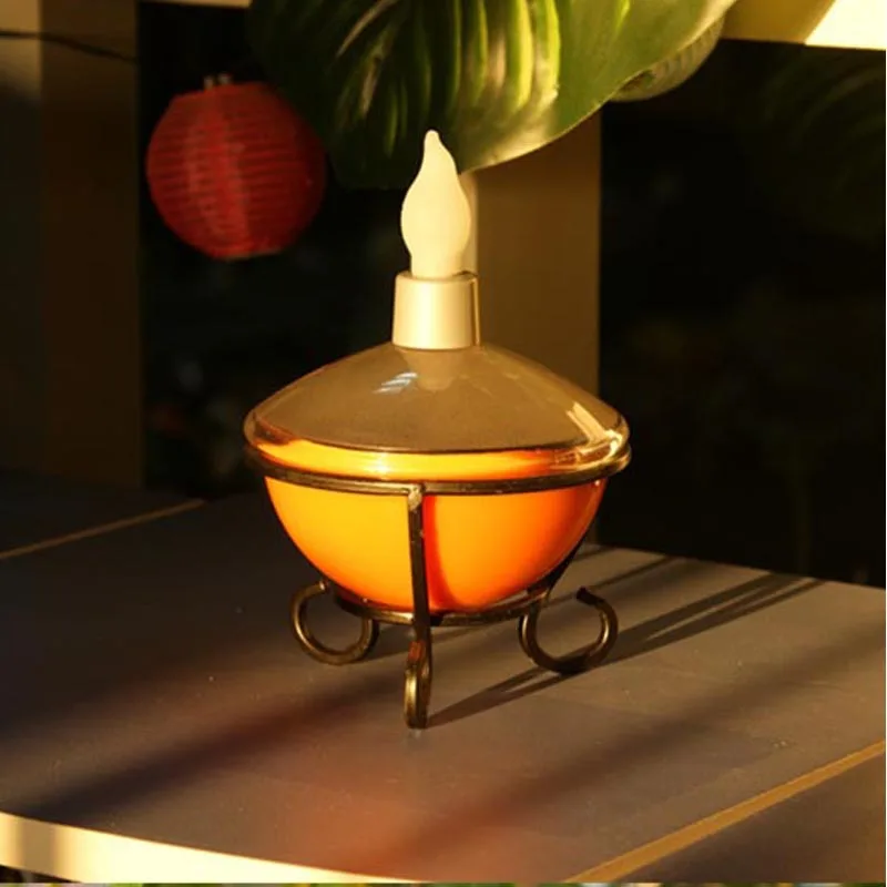 Солнечная керосиновая наружная Водонепроницаемая креативная сенсорная