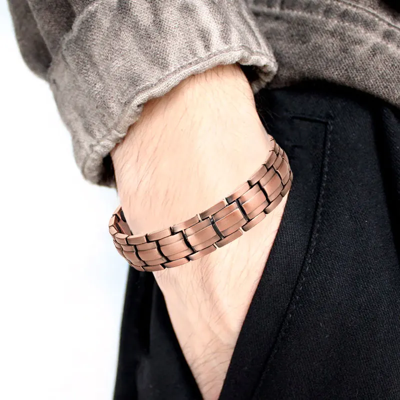 Эскалус мужские ювелирные изделия 36 шт. ранний подарок браслет античная медь био