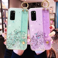 Bling Phone Case For Samsung Galaxy S22 S21 S20 Note Ultra S10 Plus A12 A32 A52 A72 A51 A71 with holder Cover