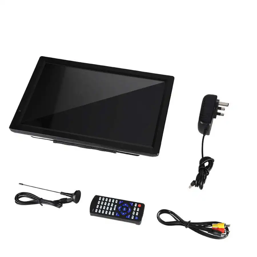 Цифровой портативный USB Телевизор televizyon LEADSTAR 14 дюймов 1080P PVR 12 в пост. Тока 110 - 220 В