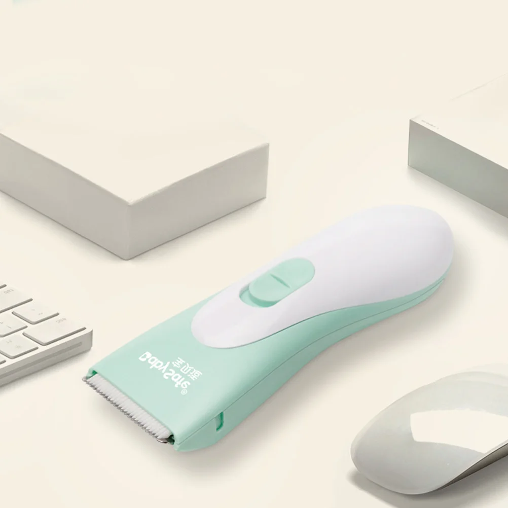 

1 шт., водостойкая машинка для стрижки волос, светло-зеленая