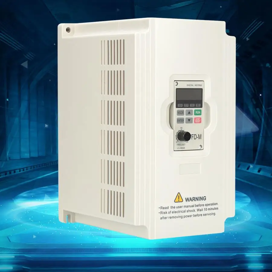 2.2KW 3.7KW 5.5KW IV/F инвертор 220V Одиночный/3 фазовый преобразователь частоты для