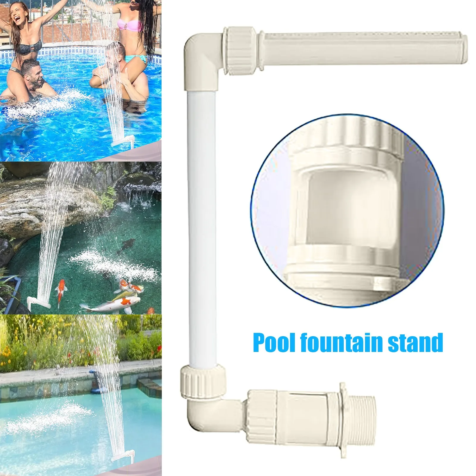 Водопад для бассейна своими руками из пластиковой трубы