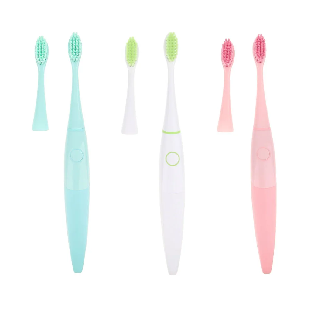 Электрическая зубная щетка автоматическая со сменными насадками