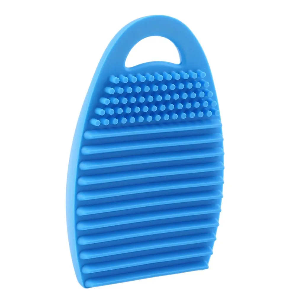 Cleaning Scrubber Glove Cosmetic Make Up Brush Washing Cleaner with Hook Exquisitely Designed Durable Gorgeous | Красота и здоровье