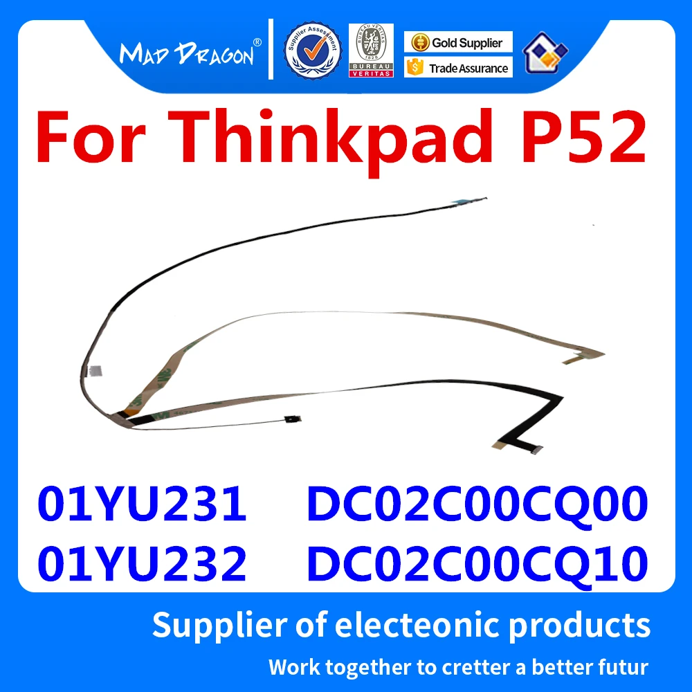 Новый оригинальный кабель для 2d-камеры ноутбуков Lenovo Thinkpad P52 LED 2D камера