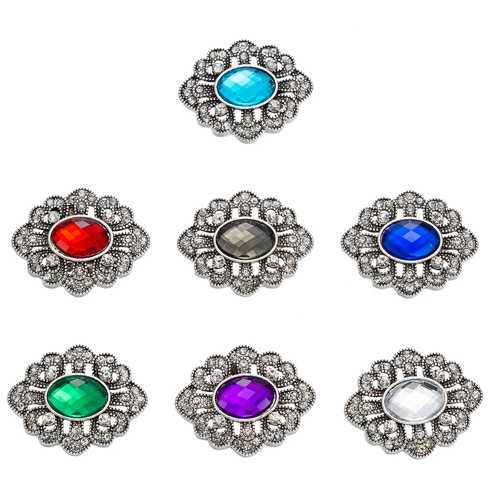 Новые уникальные ювелирные изделия с металлическими кнопками 18 мм кнопки