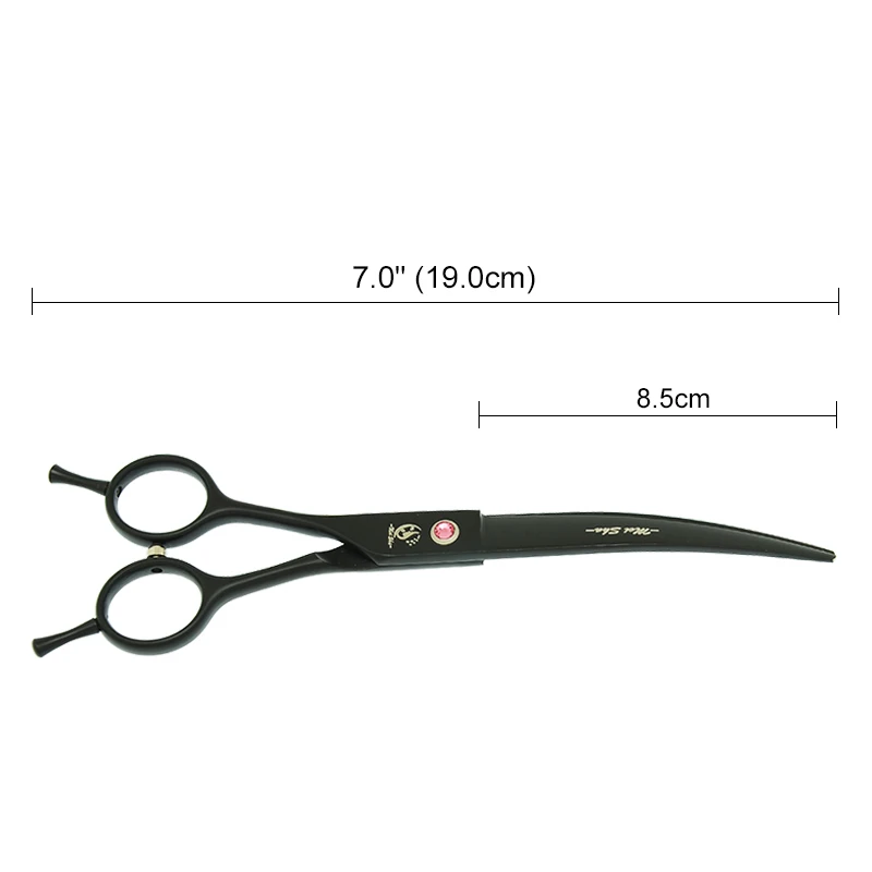 

Meisha 7 inch Left Hand Pet Grooming Scissors Set Professional Cutting Thinning Curved Dog Cat Hair Shears Trimming Tools B0057A