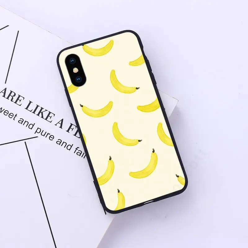 

banana Phone Case for iPhone 11 12 pro XS MAX 8 7 6 6S Plus X 5S SE 2020 XR