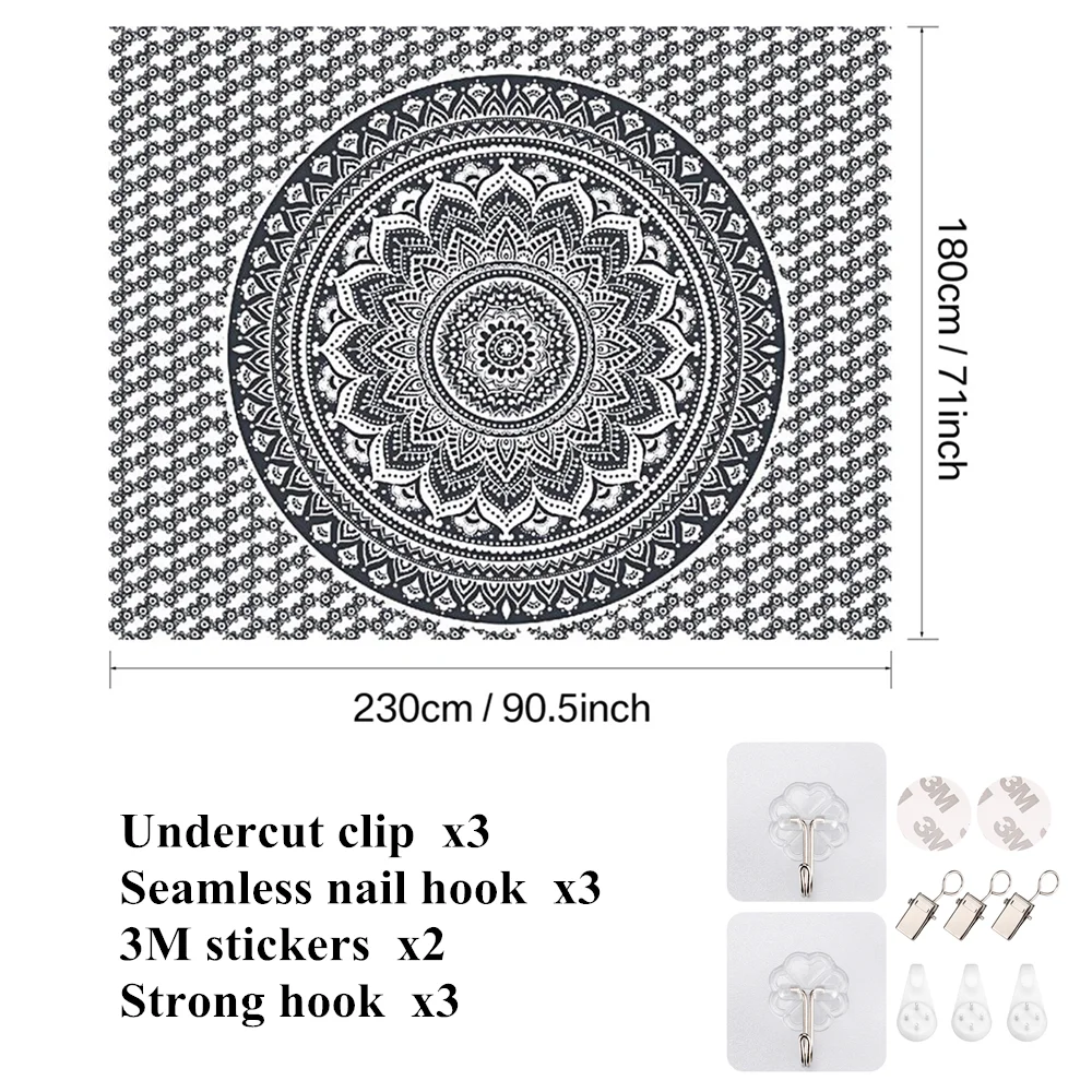 

Original Tapestry Mandala Tapestry Hippie Indian Mandala Hippie Wall Hanging Picnic Blanket Table Cloth Home Room Window Decor