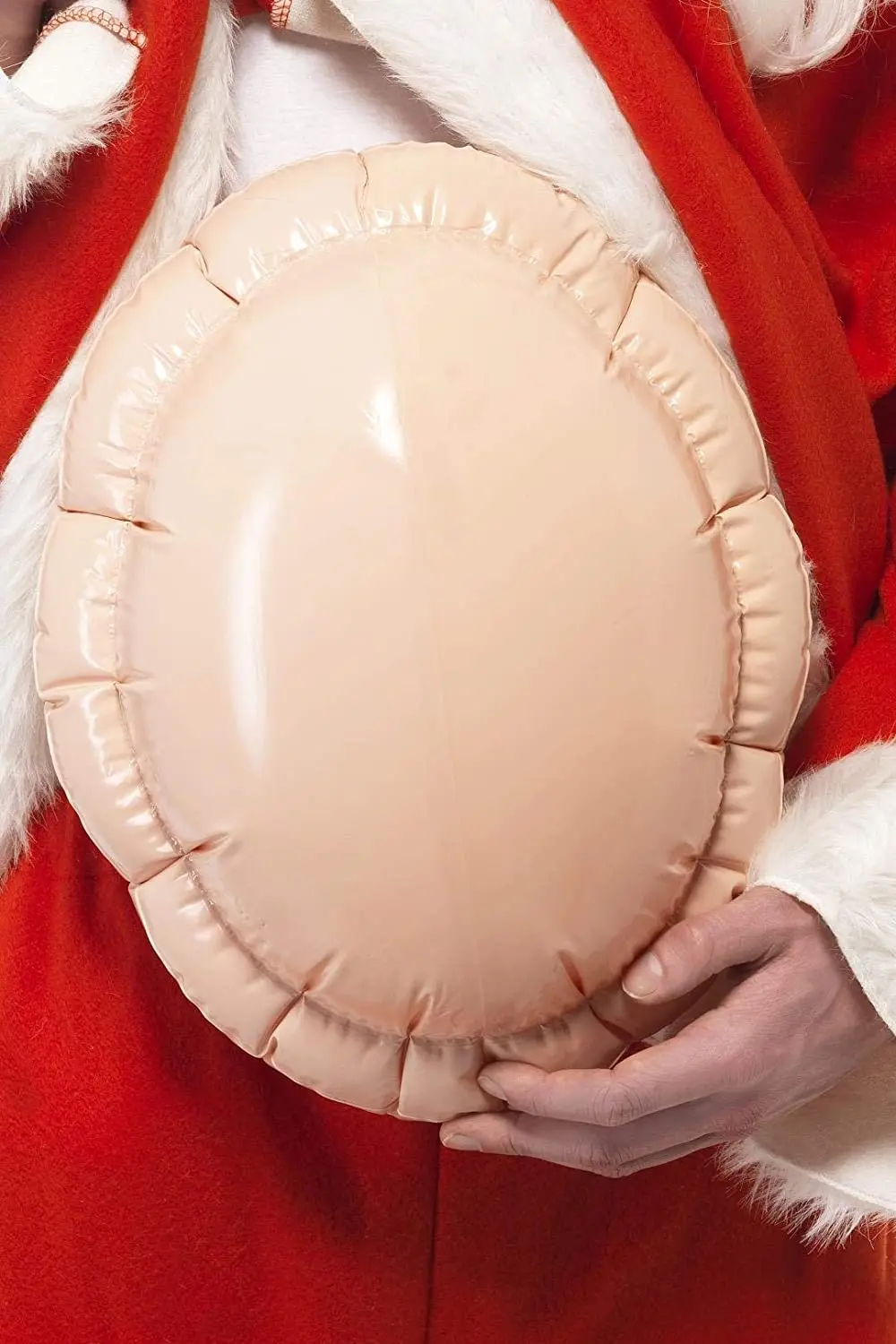 1PC PVC Christmas Santa Claus Cosplay Fake Belly Inflatable Belly Invisible False Pregnancy Tummy Cosplay Movie Props