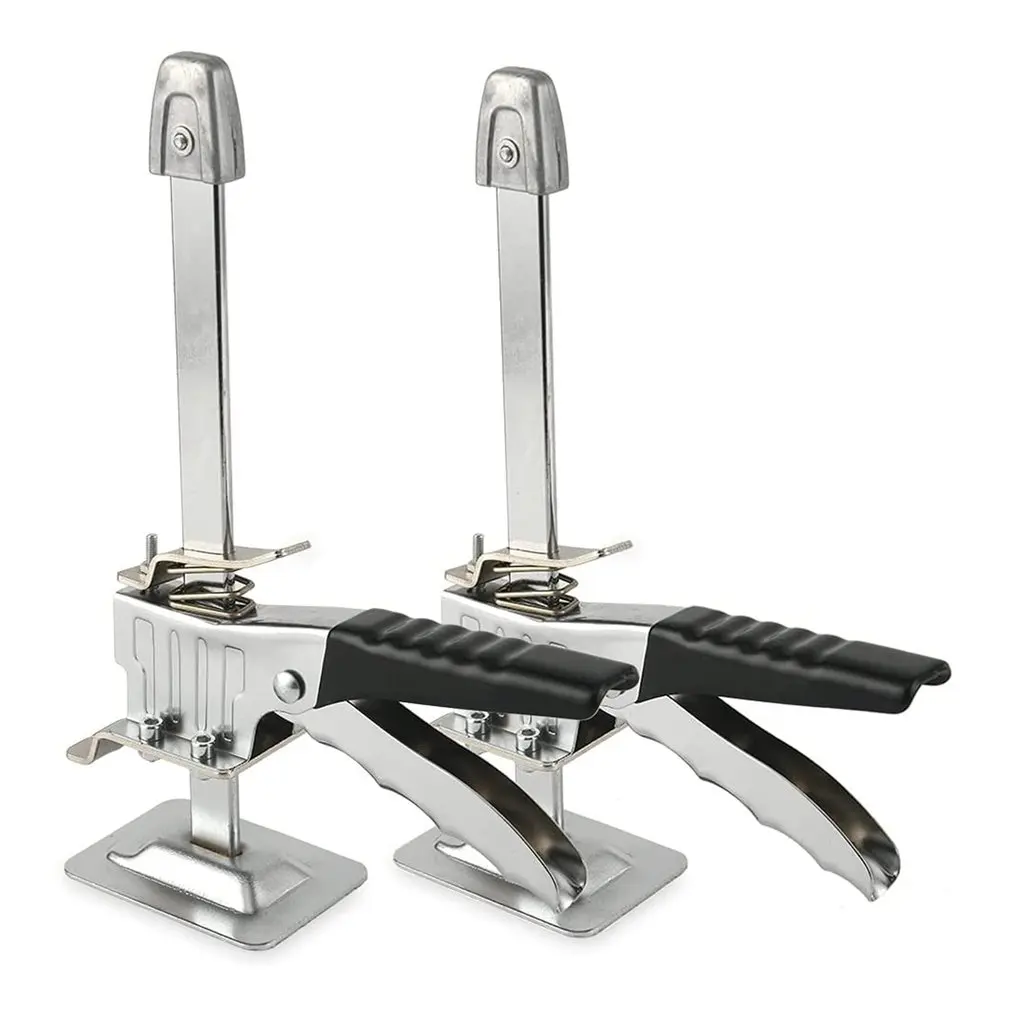 

Wall Brick Height Adjustment Stainless Steel Solid Lifter Labor Saving Arm Hand Jack Cabinet Lift Tool