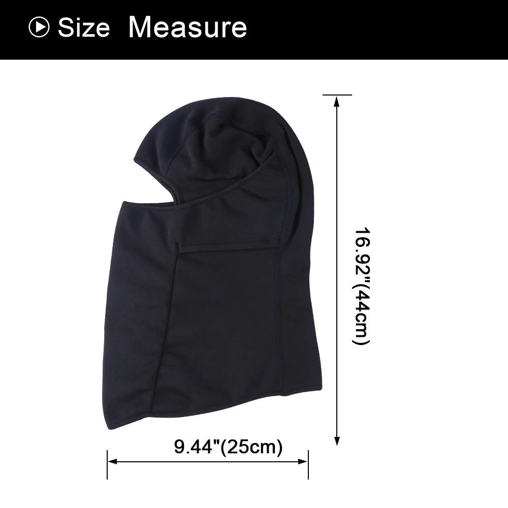 Зимняя мотоциклетная теплая флисовая маска Балаклава кепка тактическая