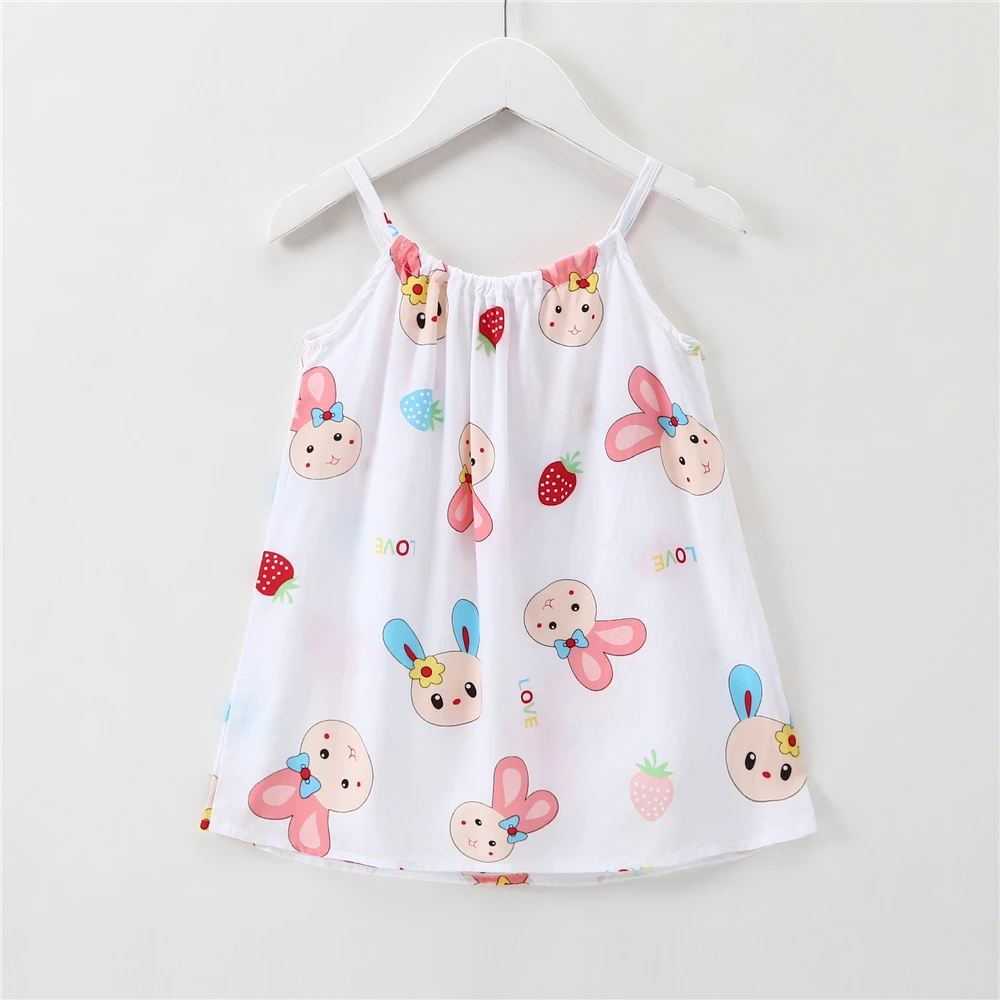 2021 летнее милое платье принцессы для маленьких девочек Детские платья От 1 до 5