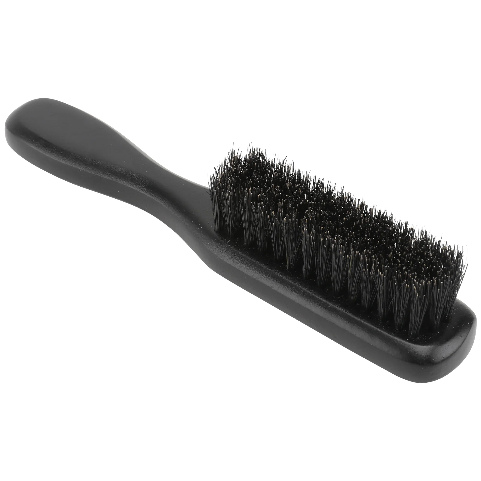 

1Pc Long Handle Beard Brush Mustache Brush Barber Brush Black