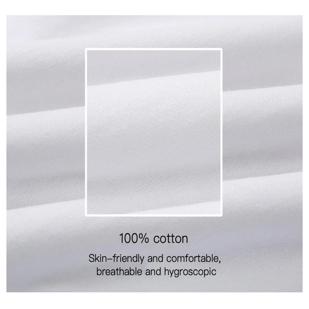 Футболка Мужская/Женская хлопковая с круглым вырезом и коротким рукавом |