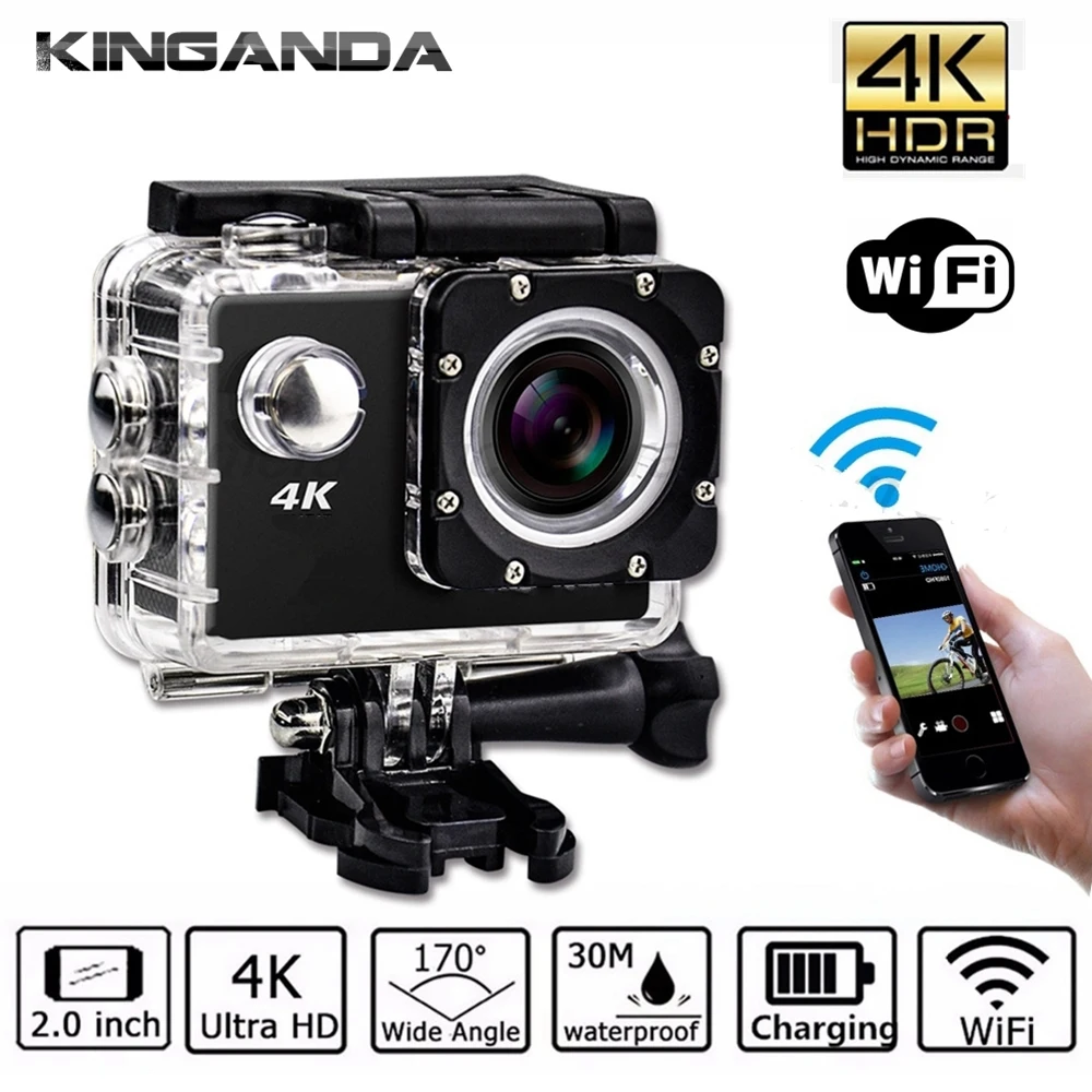 

N Professional Photo Vlog Camera For Video 4K UHD Action Sport Video Camera WiFi Camcorder FHD 1080P Videocamera Digital Cameras