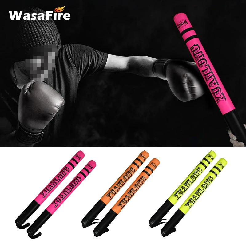 

1 пара 57*5 см боксерские тренировочные палочки перчатки для ног мишени колодки для MMA Муай Тай боевой тренировочный инструмент