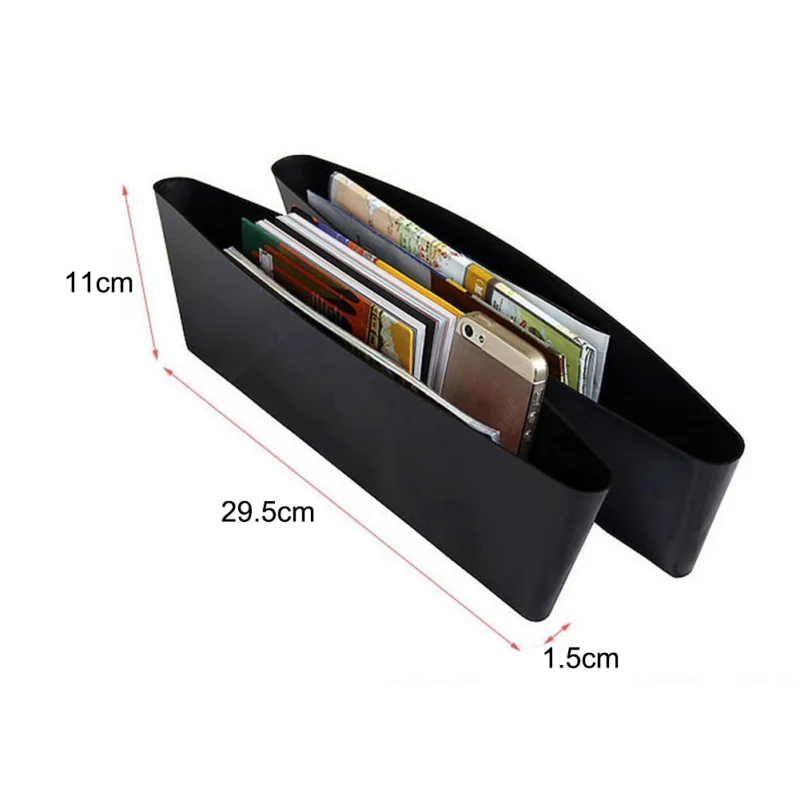 Зазор щелевой Карманный держатель для автомобильного сиденья зазор органайзер