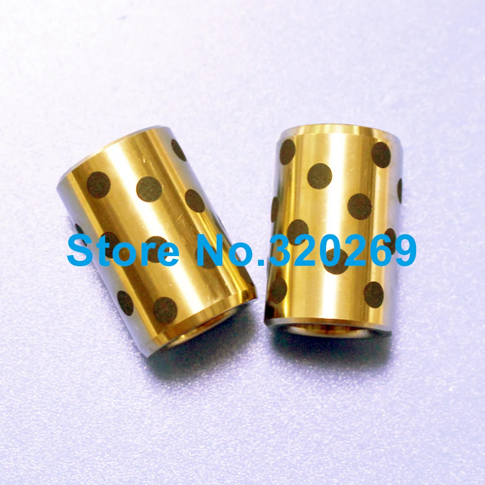 1 шт. JDB линейный графитовый смазочный латунный Подшипник Втулка ID 10 OD 12 15 16MM 10x16x10