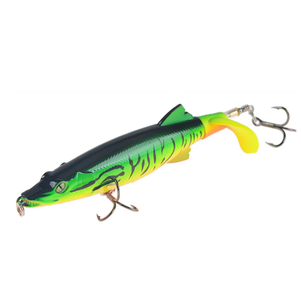 1 шт. новые Whopper Plopper (13 см) 16g встроенный в транспортное средство приманка поплавок