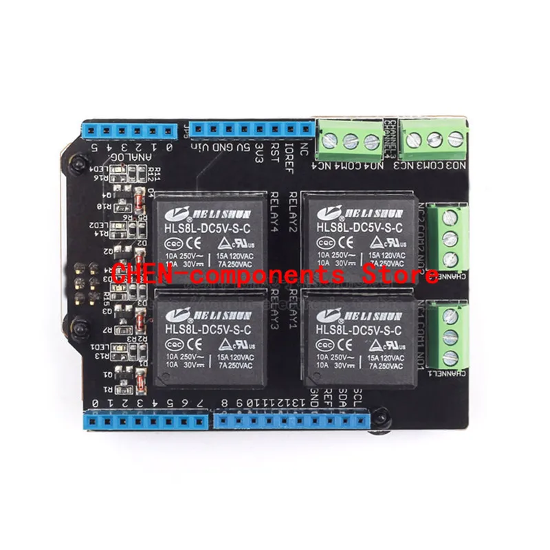 Arduino реле Щит v3.0 4 способ для расширения платы seeedstudio | Лампы и освещение