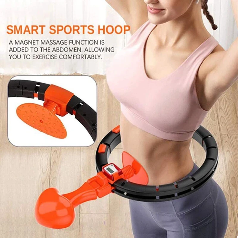 

Newest Hoola Hoop Fitness Sport Yoga Home Fitness Equipment Smart Hoola Hoops Fitness Adjustable Waist Weight Loss With Counter
