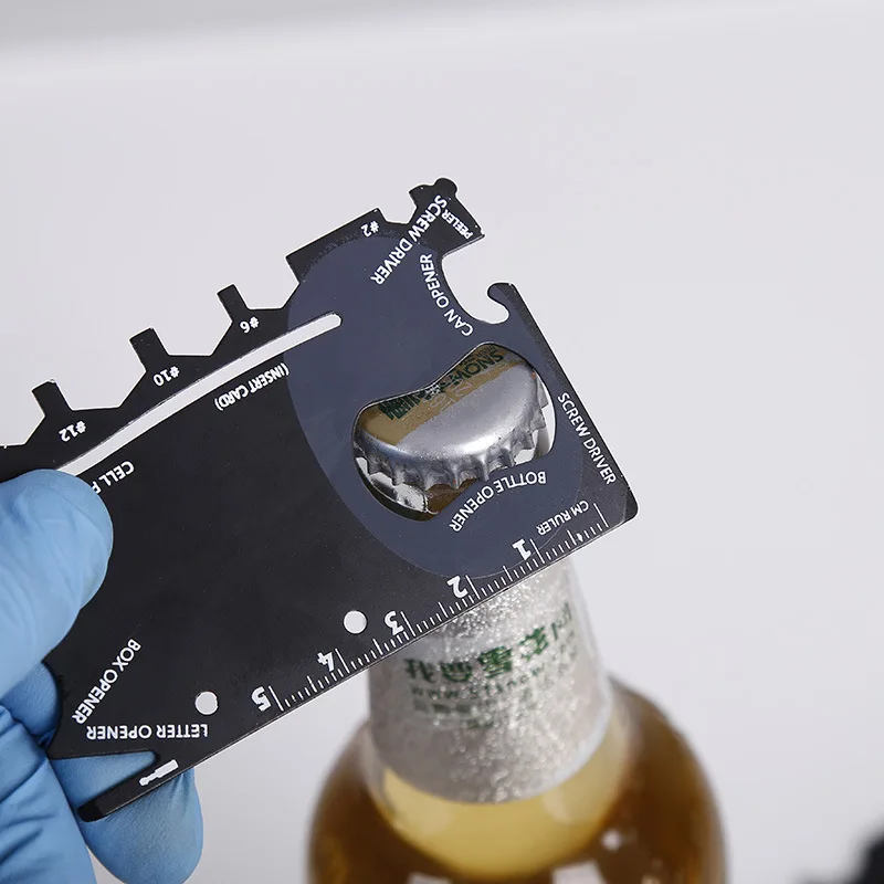 Нержавеющая сталь высокая твердость ниндзя Сабер карта бумажник ручной