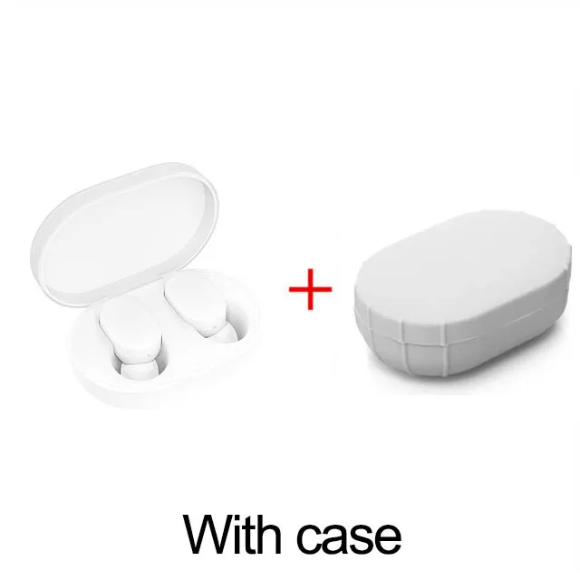 Xiaomi mi AirDots TWS Bluetooth наушники беспроводные наушники-вкладыши наушники гарнитура с mi c и зарядной док-станцией Молодежная версия - Цвет: grey case