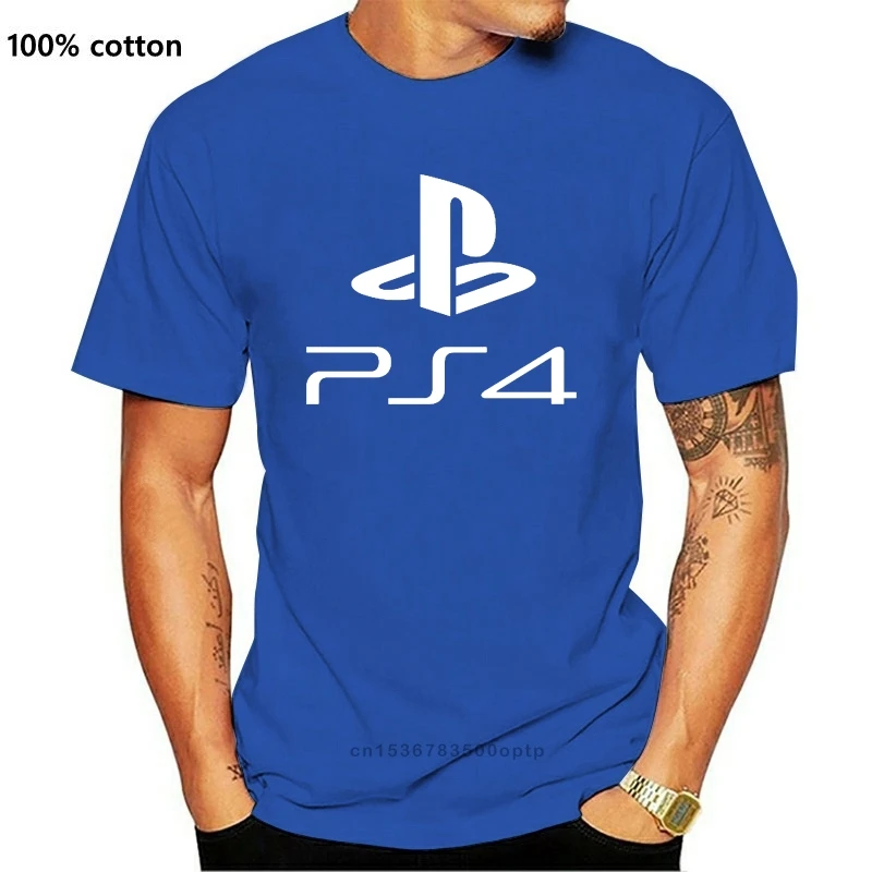 

New 4 Ps4 T Shirt Mens Gameing Funny Game Gift Present Top T Shirt Cool Casual Pride T Shirt 015754