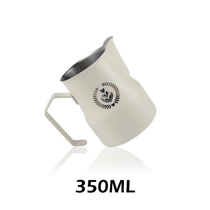 

350ml/500ml StainlessSteel Frothing Pitcher Craft Espresso Coffee Barista Latte Cappuccino Milk Cream Cup Frothing Jug Pitcher