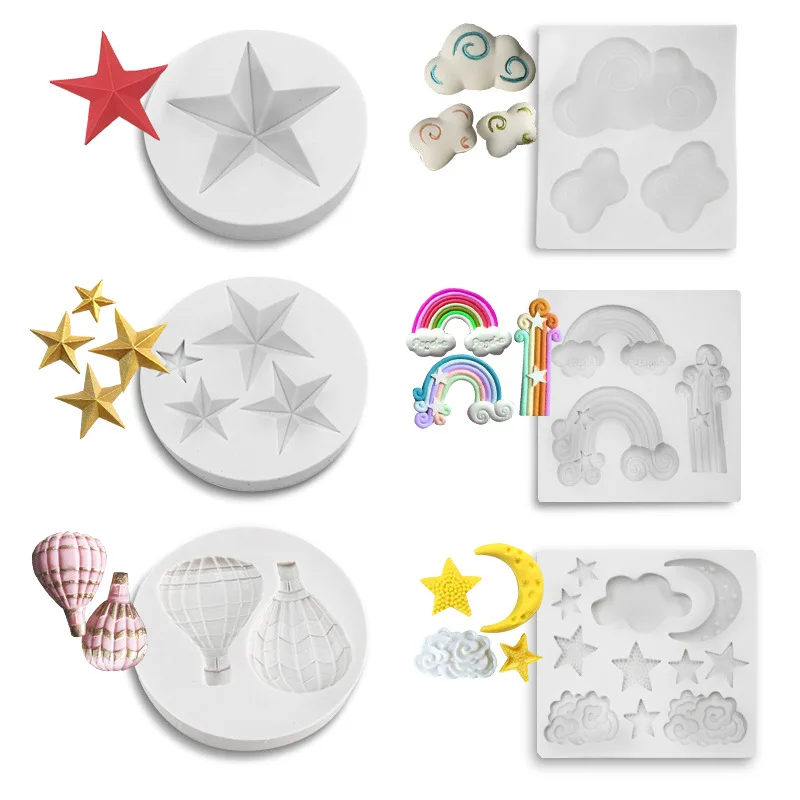 Новая силиконовая форма сделай сам для горячего воздушного шара помадки