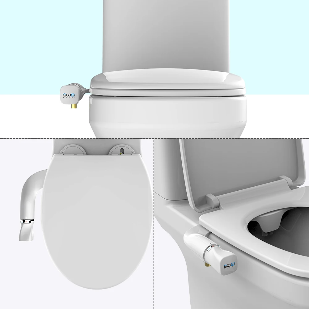 bidet attachment toliet seat bidets bathroom accessories easy installation muslim shower anal cleaner free global shipping