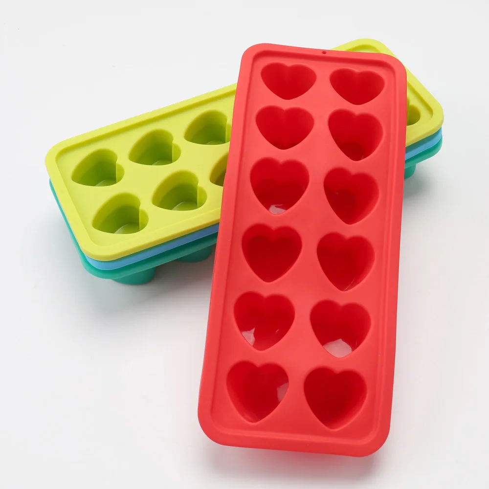 3D формы для торта в форме сердца 1 шт. выпечки конфеты жевательная форма легкая