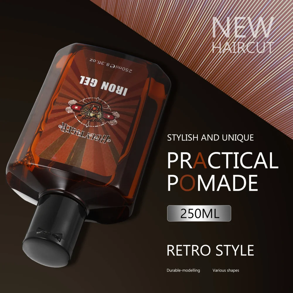 

1pc Retro Hairstyling Pomade Hairdressing Pomade Tool Hair Fixing Wax for Men